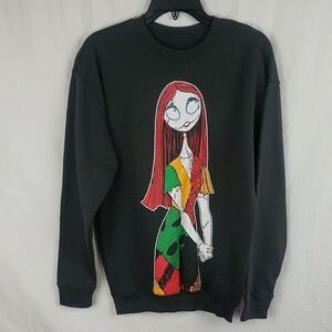 The Nightmare Before Christmas Sally Women's Small Black Sweatshirt